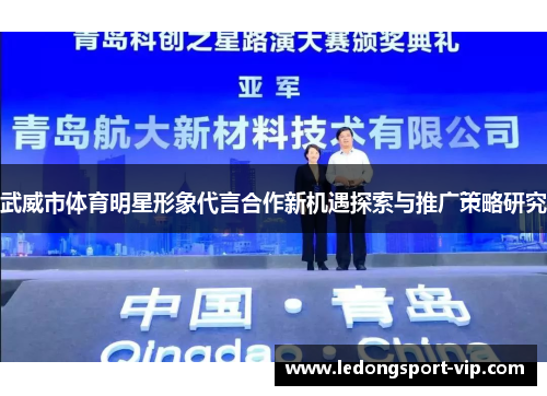 武威市体育明星形象代言合作新机遇探索与推广策略研究